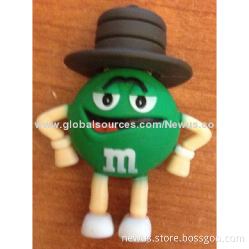 M & M Cartoon USB Flash Drives Pen Drives, 2GB-32GB 2.0/3.0